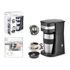 Электрическая кофеварка Kiwi KCM-7505 420 ml 750Вт цена и информация | Кофемашины | 220.lv