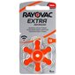 Rayovac Extra Advanced 13 elementi dzirdes aparātiem, 60 gab. cena un informācija | Baterijas | 220.lv