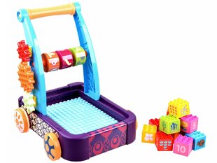 Цветной толкатель с блоками ZA3911 цена и информация | Игрушки для малышей | 220.lv