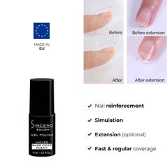 Komplekts Sincero Salon Base coat Flexy 6 ml + Top coat No wipe 6 ml цена и информация | Лаки для ногтей, укрепители | 220.lv