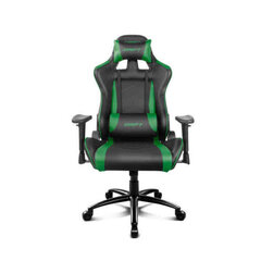 Spēļu Krēsls DRIFT AGAMPA0174 Zaļš Melns cena un informācija | Biroja krēsli | 220.lv