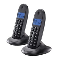 Motorola C1002, melns cena un informācija | Stacionārie telefoni | 220.lv