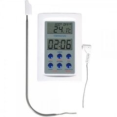 Digitalais termometrs -50c +300c cena un informācija | Meteostacijas, āra termometri | 220.lv