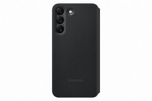 Samsung caurspīdīgs Galaxy S22 melns vāciņš EF-ZS901CBEGEE цена и информация | Чехлы для телефонов | 220.lv