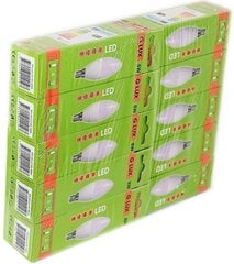 LED лампочки G.LUX GR-LED-C37-8W 3000K, в упаковке 10 шт. цена и информация | Лампочки | 220.lv