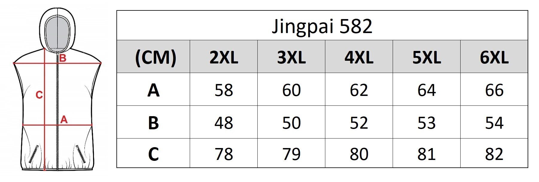 Veste vīriešiem Jingpai 582, melna цена и информация | Vīriešu vestes | 220.lv