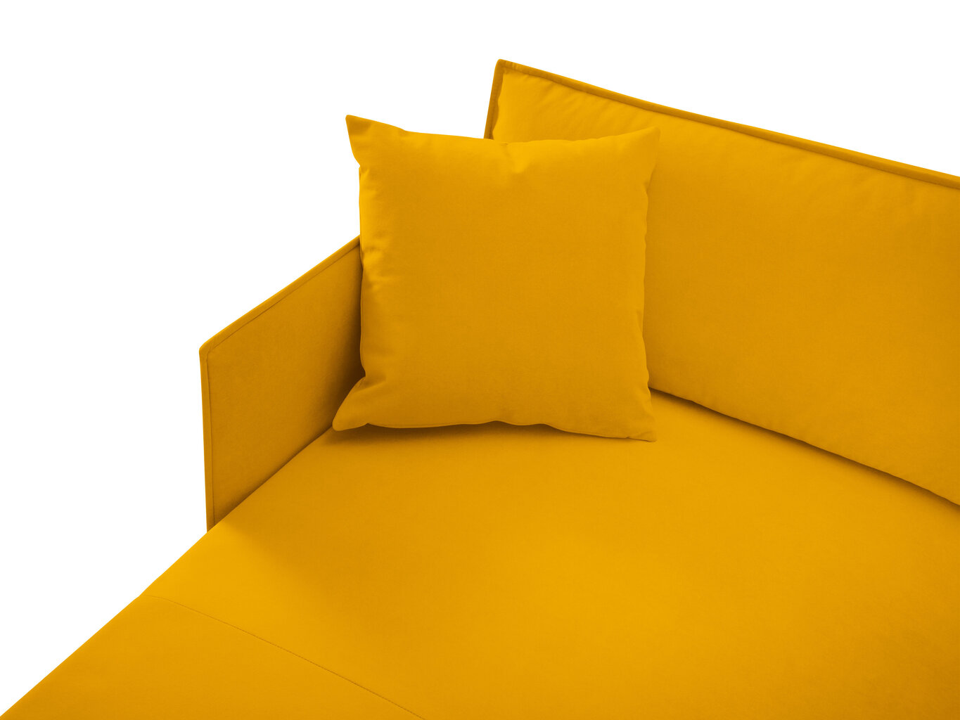 Kušete Interieurs86 Auguste, dzeltena cena un informācija | Dīvāni | 220.lv