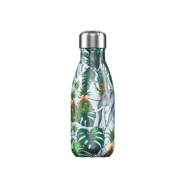 Termoss pudele Chilly's Bottle Tropical Elephant 260ml cena un informācija | Termosi, termokrūzes | 220.lv