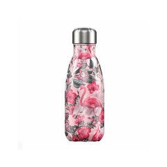 Termoss pudele Chilly's Bottle Tropical Flamingo 260ml cena un informācija | Termosi, termokrūzes | 220.lv