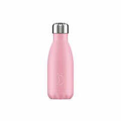 Termoss pudele Chilly's Bottle Pastel Pink 260ml цена и информация | Термосы, термокружки | 220.lv