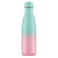 Termoss pudele Chilly's Bottle Gradient Pastel 500ml cena un informācija | Termosi, termokrūzes | 220.lv