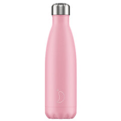 Termoss pudele Chilly's Bottle Pastel Pink 750ml цена и информация | Термосы, термокружки | 220.lv