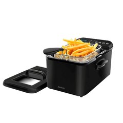 Фритюрница Cecotec Cleanfry Luxury 3000 Black цена и информация | Фритюрницы | 220.lv