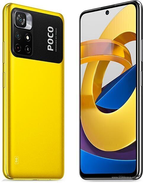 Xiaomi Poco M4 Pro 5G, 64 GB, Dual SIM, Yellow cena un informācija | Mobilie telefoni | 220.lv