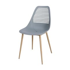Krēsls DKD Home Decor, 54x46x84 cm, pelēks cena un informācija | Virtuves un ēdamistabas krēsli | 220.lv