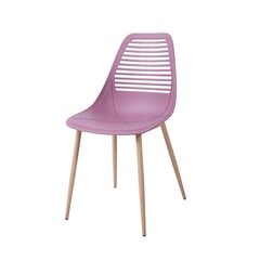 Krēsls DKD Home Decor, 54x46x84 cm, rozā cena un informācija | Virtuves un ēdamistabas krēsli | 220.lv