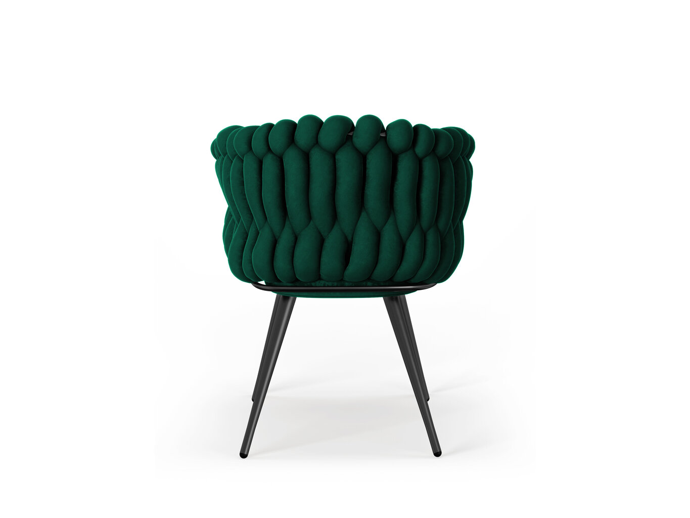 Krēsls Cosmopolitan Design Shirley, tumši zaļš цена и информация | Virtuves un ēdamistabas krēsli | 220.lv