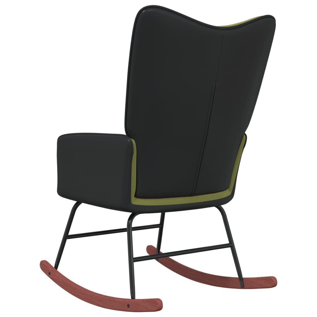 Šūpuļkrēsls, gaiši zaļš цена и информация | Atpūtas krēsli | 220.lv