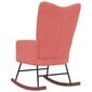 Šūpuļkrēsls, rozā цена и информация | Atpūtas krēsli | 220.lv