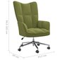 Atpūtas krēsls, gaiši zaļš cena un informācija | Atpūtas krēsli | 220.lv