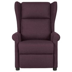 Atgāžams atpūtas krēsls, violets cena un informācija | Atpūtas krēsli | 220.lv
