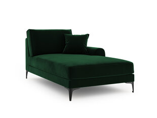 Kušete Mazzini Sofas Madara, tumši zaļa/melna cena un informācija | Dīvāni | 220.lv