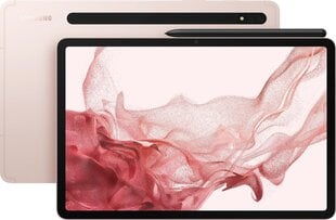 Samsung Galaxy Tab S8 5G 8/128GB Pink Gold SM-X706BIDAEUE cena un informācija | Planšetdatori | 220.lv