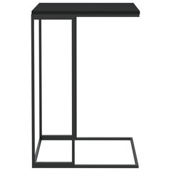 vidaXL galdiņš, melns, 40x30x59 cm, skaidu plāksne cena un informācija | Žurnālgaldiņi | 220.lv