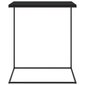 vidaXL galdiņš, melns, 55x35x66 cm, skaidu plāksne cena un informācija | Žurnālgaldiņi | 220.lv