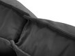 Stūra dīvāns Interieus86 Auguste 5S, tumši pelēks/melns цена и информация | Stūra dīvāni | 220.lv