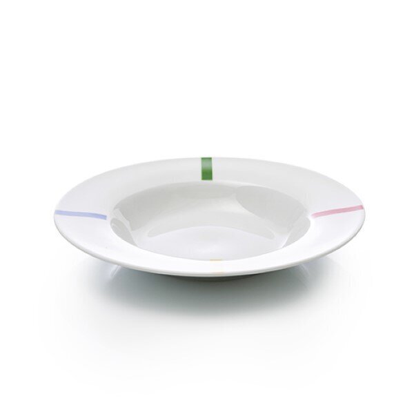 Šķīvji Benetton Po Daudzkrāsains Porcelāns (18 pcs) cena un informācija | Trauki, šķīvji, pusdienu servīzes | 220.lv