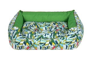 Cazo Soft Bed Cotton Toucan gulta suņiem 75x60cm cena un informācija | Suņu gultas, spilveni, būdas | 220.lv