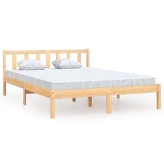 Каркас кровати, 120x200 см, массив сосны цена и информация | Кровати | 220.lv