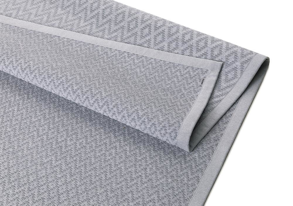 Divpusējais šenila paklājs Narma smartWeave Are, sudraba krāsā - dažādi izmēri, Narma kahepoolne smartWeave® šenillvaip Are, hõbedane, 80 x 250 cm cena un informācija | Paklāji | 220.lv