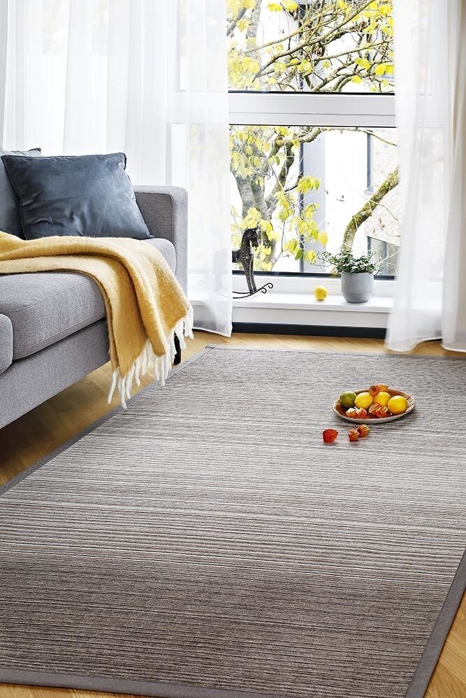 Divpusējais šenila paklājs Narma smartWeave Virve, brūna krāsā - dažādi izmēri, Narma kahepoolne smartWeave® šenillvaip Virve, linen, 70 x 140 cm cena un informācija | Paklāji | 220.lv