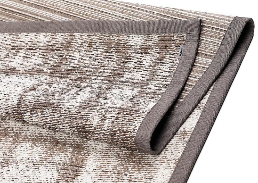 Divpusējais šenila paklājs Narma smartWeave Virve, brūna krāsā - dažādi izmēri, Narma kahepoolne smartWeave® šenillvaip Virve, linen, 160 x 230 cm cena un informācija | Paklāji | 220.lv