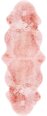 Narma paklājs no dabīgām aitādām Merino M, rozā krāsā - dažādi izmēri, Narma naturaalsetest lambanahkadest vaip Merino M, roosa, 6x, 130 x 180 cm