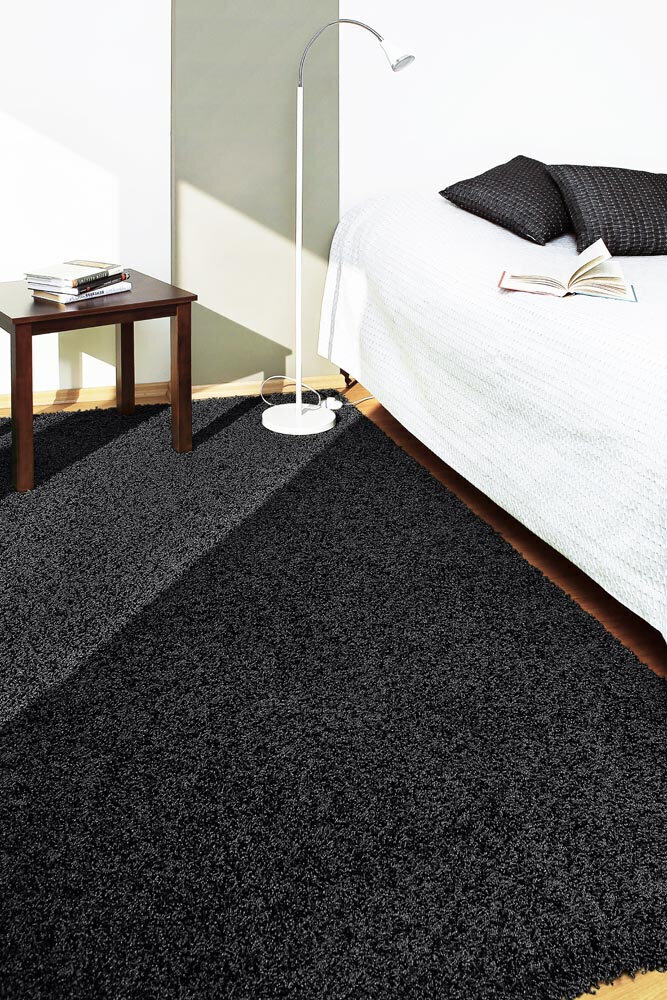 Narma bārkšu paklājs SPICE, melnā krāsā - dažādi izmēri, Narma narmasvaip Spice, must, 120 x 160 cm cena un informācija | Paklāji | 220.lv