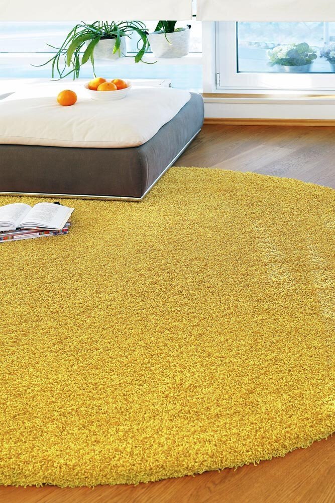 Narma bārkšu paklājs SPICE, dzeltenā krāsā - dažādi izmēri, Narma narmasvaip Spice, kollane, 160 x 240 cm cena un informācija | Paklāji | 220.lv