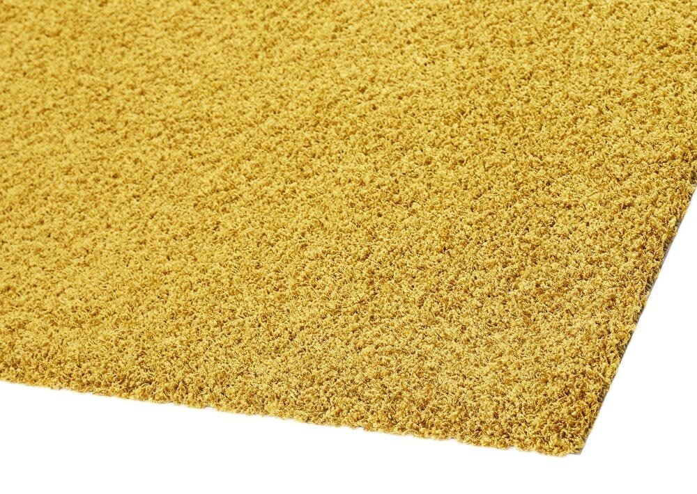 Narma bārkšu paklājs SPICE, dzeltenā krāsā - dažādi izmēri, Narma narmasvaip Spice, kollane, Ø 200 cm cena un informācija | Paklāji | 220.lv