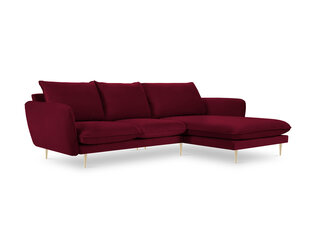 Stūra dīvāns Cosmopolitan Design Florence 5S, sarkans cena un informācija | Stūra dīvāni | 220.lv