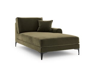 Кушетка Mazzini Sofas Madara, зеленая/черная цена и информация | Диваны | 220.lv