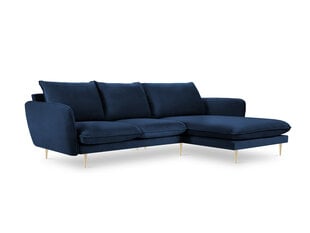 Stūra dīvāns Cosmopolitan Design Florence 5S, zils cena un informācija | Stūra dīvāni | 220.lv