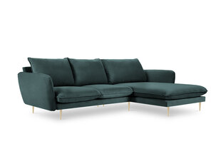 Stūra dīvāns Cosmopolitan Design Florence 5S, zaļš cena un informācija | Stūra dīvāni | 220.lv