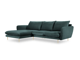 Stūra dīvāns Cosmopolitan Design Florence 5S, zaļš цена и информация | Угловые диваны | 220.lv