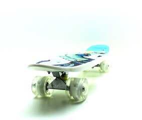 Пенниборд - скейтборд 65 см, с подсветкой колес и ручки. цена и информация | Скейтборды | 220.lv