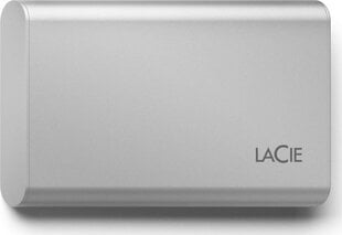 External SSD LACIE 2TB USB-C Write speed 1000 MBytes/sec Read speed 1050 MBytes/sec STKS2000400 цена и информация | Жёсткие диски | 220.lv