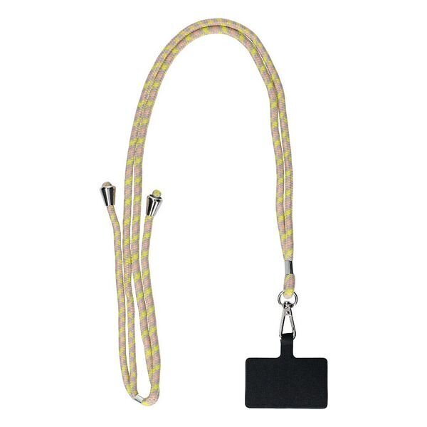 Mobile Phone Hanging Cord KSIX 160 cm Poliesters: Krāsa - Melns cena un informācija | Auto turētāji | 220.lv