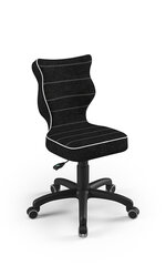 Эргономичный детский стульчик Entelo Good Chair Petit VS01 3, черный цена и информация | Офисные кресла | 220.lv