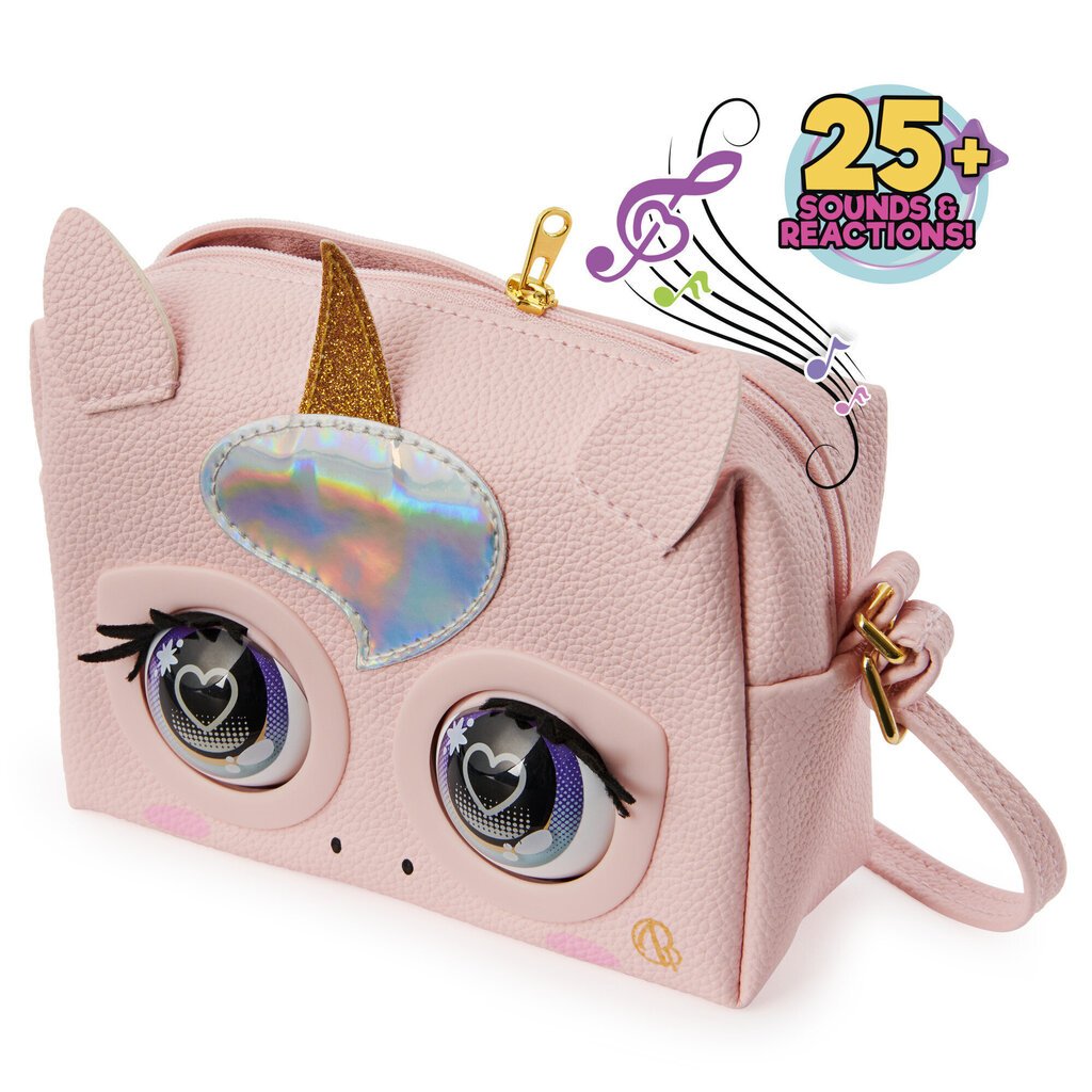 Interaktīvā rokassoma Vienradzis Glamicorn Purse Pets цена и информация | Rotaļlietas meitenēm | 220.lv